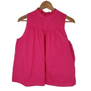 J. Crew Factory Pink Sleeveless Blouse